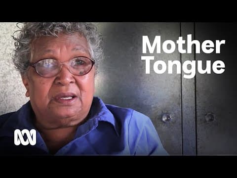 Learning language with Aunty Irene